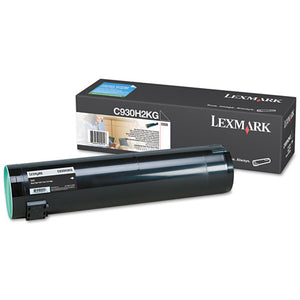 C930h2kg High-yield Toner, 38000 Page-yield, Black