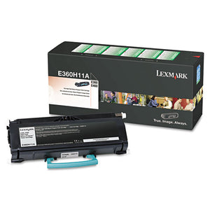 E360h11a (e360-e46x) Return Program High-yield Toner, 9000 Page-yield, Black