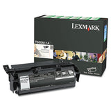 T650h04a Return Program High-yield Toner, 25000 Page-yield, Black