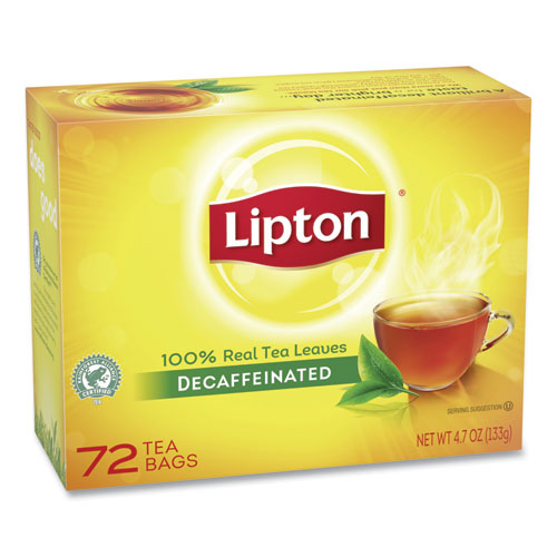 Tea Bags, Decaffeinated, 72-box