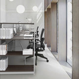 Trento Line Rectangular Desk, 59.13w X 23.63d X 29.5h, Mocha-gray