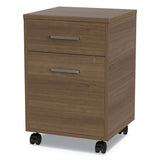 Urban Mobile File Pedestal, 16w X 15.25d X 23.75h, Ash