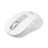 Signature M650 For Business Wireless Mouse, 2.4 Ghz Frequency, 33 Ft Wireless Range, Medium, Right Hand Use, Off White