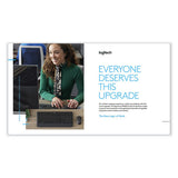 Signature Mk650 Wireless Keyboard And Mouse Combo For Business, 2.4 Ghz Frequency-32 Ft Wireless Range, Graphite