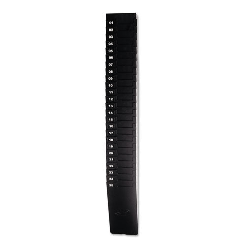 Expandable Time Card Rack, 25-pocket, Holds 9