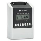 700e Calculating Time Clock, White