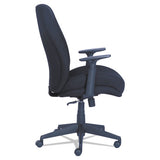 Baldwyn Series Mid Back Task Chair, Supports Up To 275 Lbs., Black Seat-black Back, Black Base