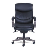 Woodbury High-back Executive Chair, Supports Up To 300 Lbs., Black Seat-black Back, Weathered Gray Base