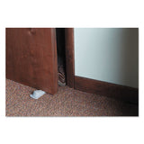 Big Foot Doorstop, No Slip Rubber Wedge, 2.25w X 4.75d X 1.25h, Gray, 2-pack