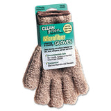 Cleangreen Microfiber Cleaning And Dusting Gloves, Pair