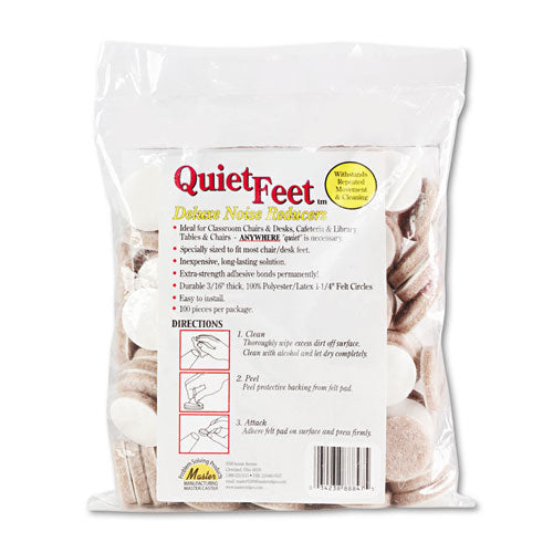 Quiet Feet Deluxe Noise Reducers, 1.25