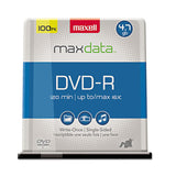 Dvd-r Discs, 4.7gb, 16x, W-jewel Cases, Gold, 10-pack