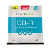 Cd-r Discs, 700mb-80min, 48x, Spindle, Silver, 100-pack