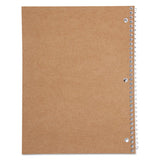 Spiral Notebook, 1 Subject, Medium-college Rule, Assorted Color Covers, 10.5 X 7.5, 70 Sheets