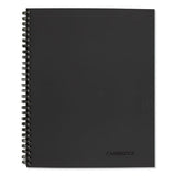 Wirebound Guided Business Notebook, Quicknotes, Dark Gray, 11 X 8.5, 80 Sheets
