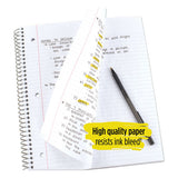 Wirebound Notebook, 1 Subject, College Rule, Assorted Color Covers, 11 X 8.5, 100 Sheets