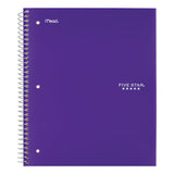 Wirebound Notebook, 3 Subjects, College Rule, Assorted Color Covers, 11 X 8.5, 150 Sheets