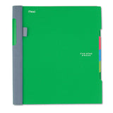 Advance Wirebound Notebook, 3 Subjects, Medium-college Rule, Assorted Color Covers, 11 X 8.5, 150 Sheets
