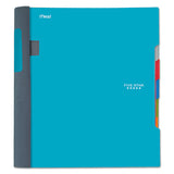 Advance Wirebound Notebook, 5 Subjects, Medium-college Rule, Assorted Color Covers, 11 X 8.5, 200 Sheets