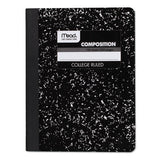 Square Deal Composition Book, Medium-college Rule, Black Cover, 9.75 X 7.5, 100 Sheets