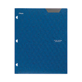 Two-pocket Stay-put Plastic Folder, 11 X 8.5, Assorted, 4-pack