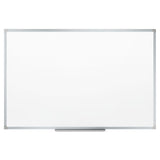 Dry-erase Board, Melamine Surface, 72 X 48, Silver Aluminum Frame