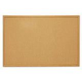 Cork Bulletin Board, 48 X 36, Oak Frame