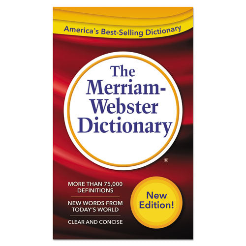 The Merriam-webster Dictionary, Revised Edition, Paperback, 960 Pages
