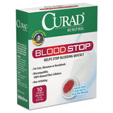 Bloodstop Sterile Hemostat Gauze Pad, 1 X 1, 10-box