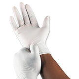 Latex Exam Gloves, Powder-free, Large, 100-box