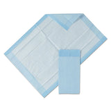 Protection Plus Disposable Underpads, 17" X 24", Blue, 25-bag