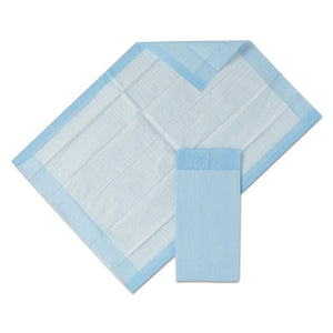 Protection Plus Disposable Underpads, 23" X 36", Blue, 25-bag, 6 Bag-carton