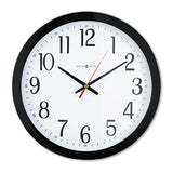 Gallery Wall Clock, 16" Overall Diameter, Black Case, 1 Aa (sold Separately)