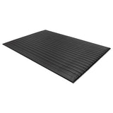 Air Step Antifatigue Mat, Polypropylene, 36 X 60, Black