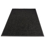 Platinum Series Indoor Wiper Mat, Nylon-polypropylene, 36 X 60, Black