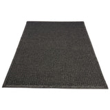Ecoguard Indoor-outdoor Wiper Mat, Rubber, 36 X 120, Charcoal