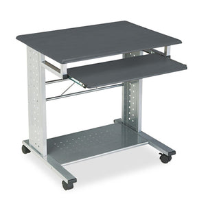 Empire Mobile Pc Cart, 29.75" X 23.5" X 29.75", Anthracite-silver
