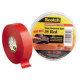 Scotch 35 Vinyl Electrical Color Coding Tape, 3" Core, 0.75" X 66 Ft, Blue