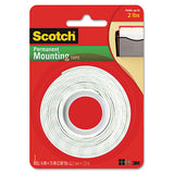 Foam Mounting Double-sided Tape, 1-2" Wide X 75" Long