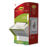 Picture Hanging Strips, Cabinet Pack, Removable, 0.75" X 2.75", White, 4-set, 50 Sets-carton