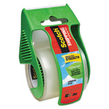 Greener Commercial Grade Packaging Tape With Dispenser, 1.5" Core, 1.88" X 58.33 Ft, Clear