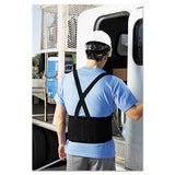 Work Belt With Removable Suspenders, One-size Adjustable, Black