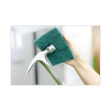 Heavy-duty Scouring Pad, 3.8 X 6, Green, 5-carton