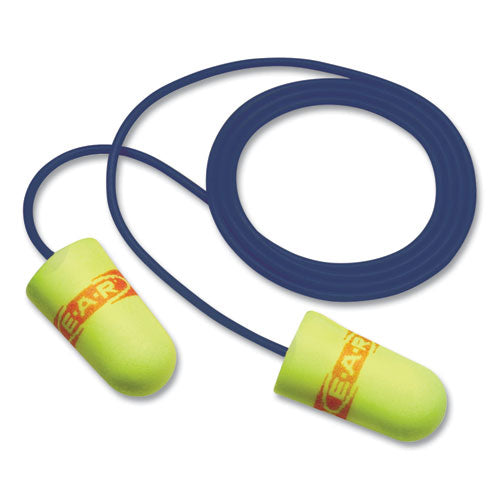 E-a-rsoft Metal Detectable Soft Foam Earplugs, 32 Db Nrr, Yellow, 2,000/carton