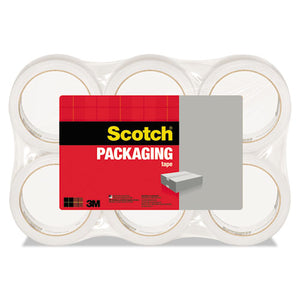 3350 General Purpose Packaging Tape, 3" Core, 1.88" X 109 Yds, Clear, 6-pack