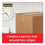 Box Lock Shipping Packaging Tape, 3" Core, 1.88" X 54.6 Yds, Clear, 6-pack