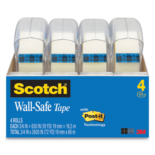 Wall-safe Tape With Dispenser, 1