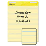 Self-stick Easel Pads, 25 X 30, Yellow, 30 Sheets, 4-carton