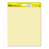 Self-stick Easel Pads, Ruled 1 1-2", 25 X 30, White, 30 Sheets, 2-carton