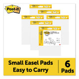 Self Stick Easel Pads, 15 X 18, White, 20 Sheets-pad, 2 Pads-pack